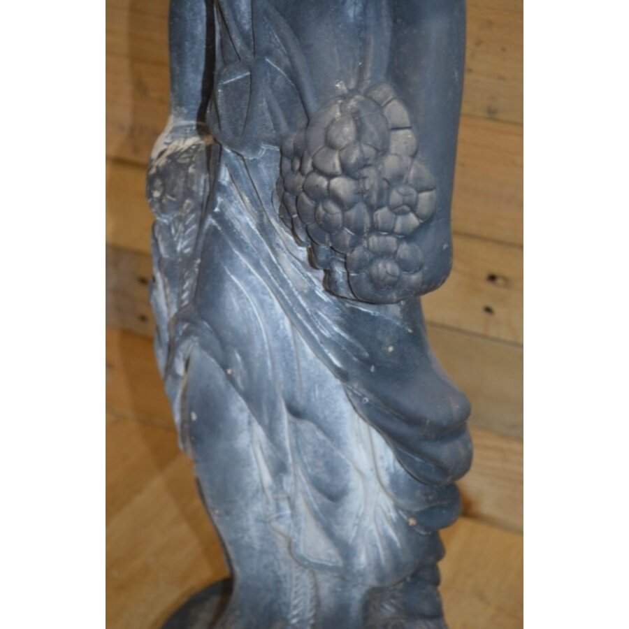 Polyester beeld Romeinse vrouw met bloemen-7