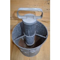 thumb-Ouderwetse zinken kippenvoerton trechter vuller-5