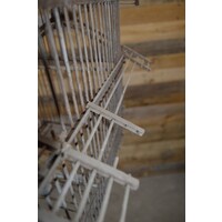 Antiek houten pagode vogelkooitje