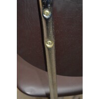 thumb-Vintage Souderop design bureaustoel van skai leer – Jaren 60-5