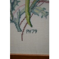 thumb-Borduurwerk wilde bloemen in lijst-4