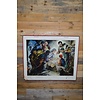 LoodsVol, Tweedehands Antieke Bellarminus schoolplaat nr. 33 – Aanbidding der herders – Jaren 60