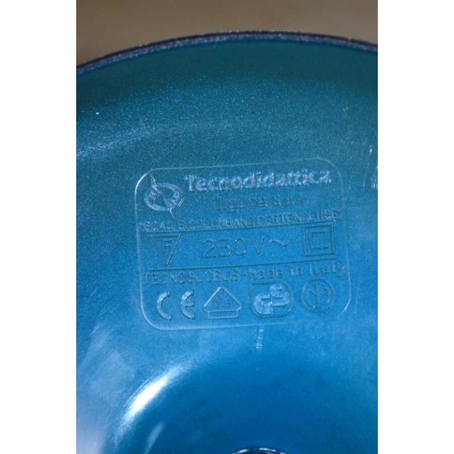 Wereldbol lamp kunststof-6