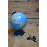 thumb-Vintage kunststof wereldbol lamp uit Italië – Jaren 80 globe-2