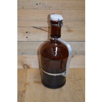 thumb-Grote 3 liter beugelfles Brauhaus Stephanus met metalen handgreep-4