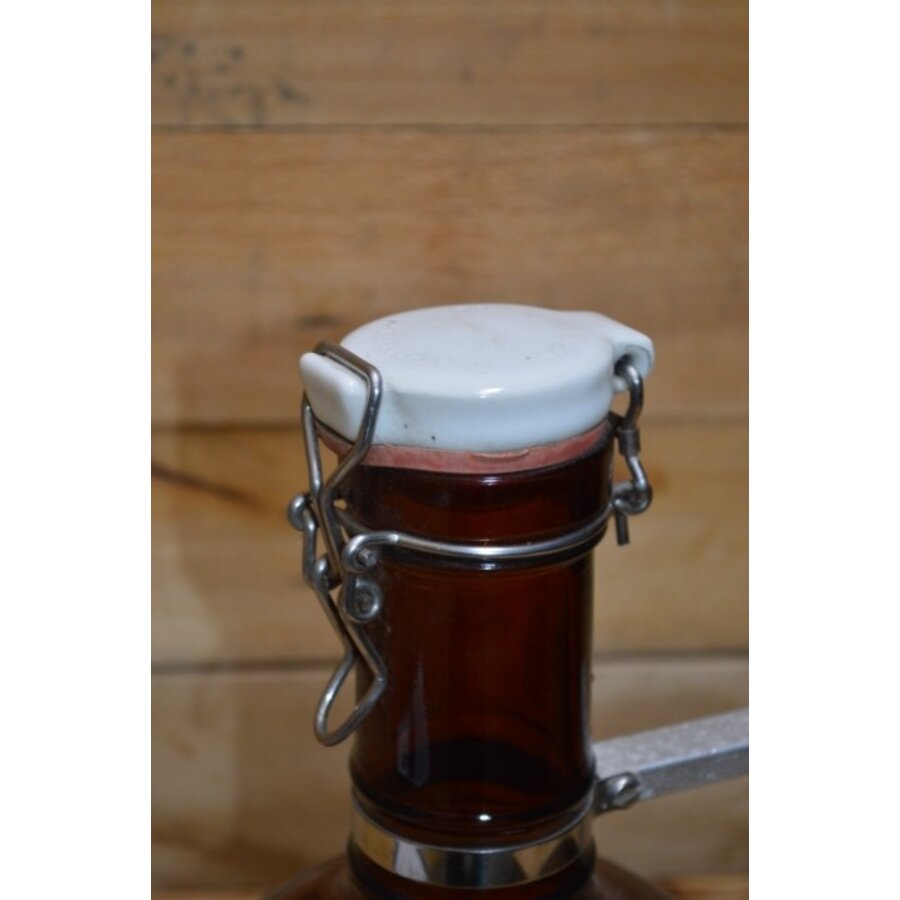 Bierfles met handgreep 3 liter beugelfles-7