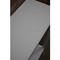 thumb-Moderne witte houten sidetable met Engelse Queen Ann poten-5