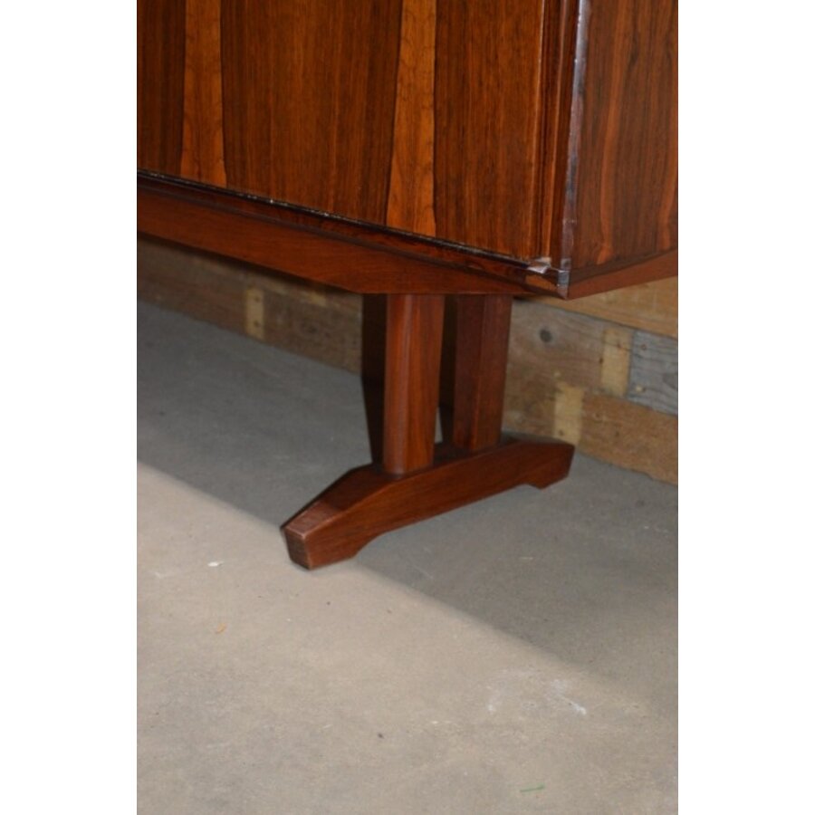Retro design teak houten dressoir van William Watting voor Fristho-3