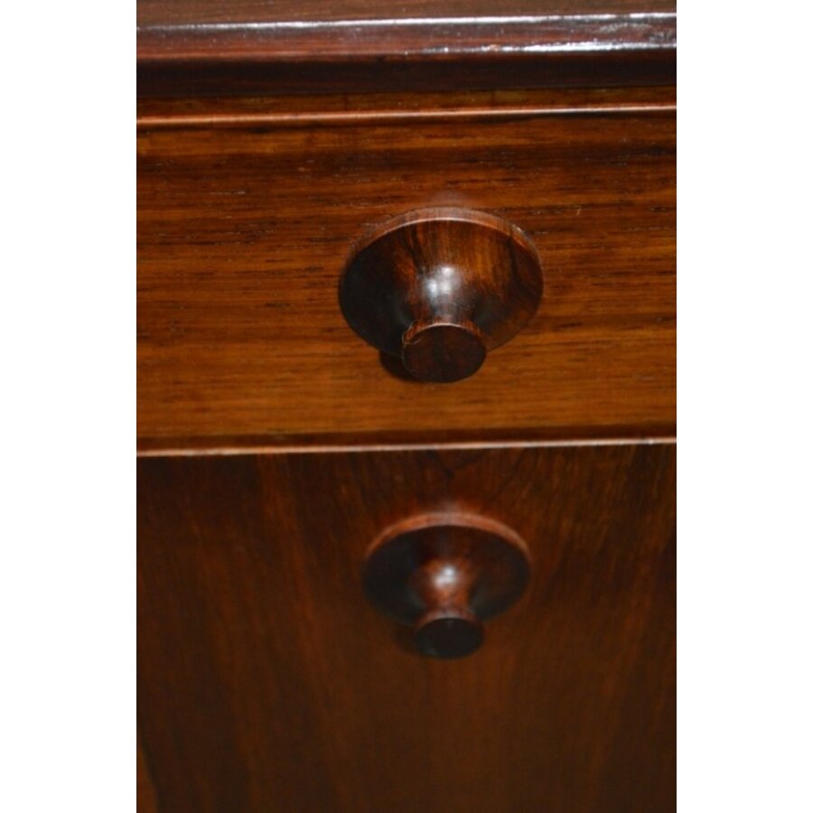 Retro design teak houten dressoir van William Watting voor Fristho-4