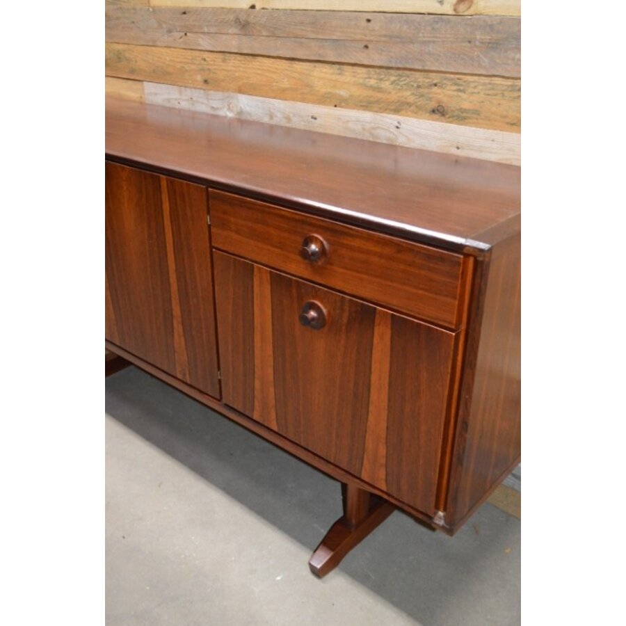 Retro design teak houten dressoir van William Watting voor Fristho-6