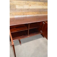 thumb-Retro design teak houten dressoir van William Watting voor Fristho-8