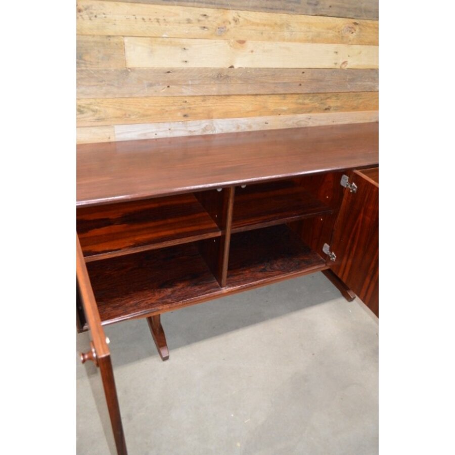 Retro design teak houten dressoir van William Watting voor Fristho-8