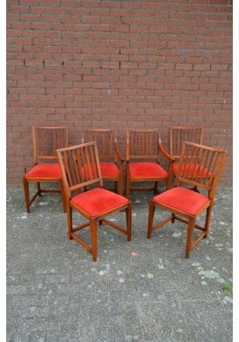 Schuitema Jugendstil stoelen 