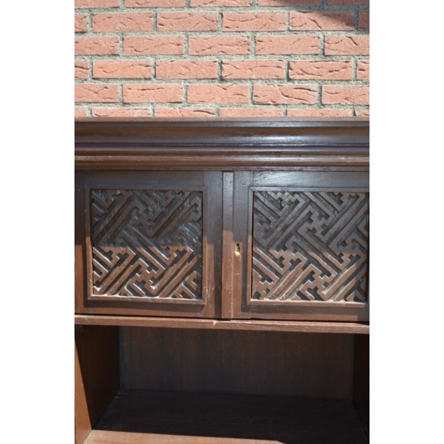 Oosterse kast teakhout opknapper-2