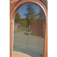 thumb-Antieke eikenhouten vitrinekast met glas uit begin vorige eeuw-4