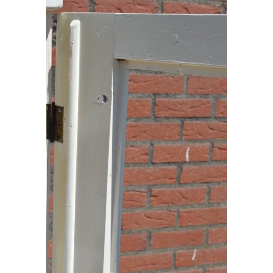 Oud grenen kledingkast wit geschilderd-10