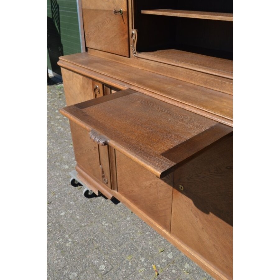 Duitse Biedermeier buffetkast of dressoir-4