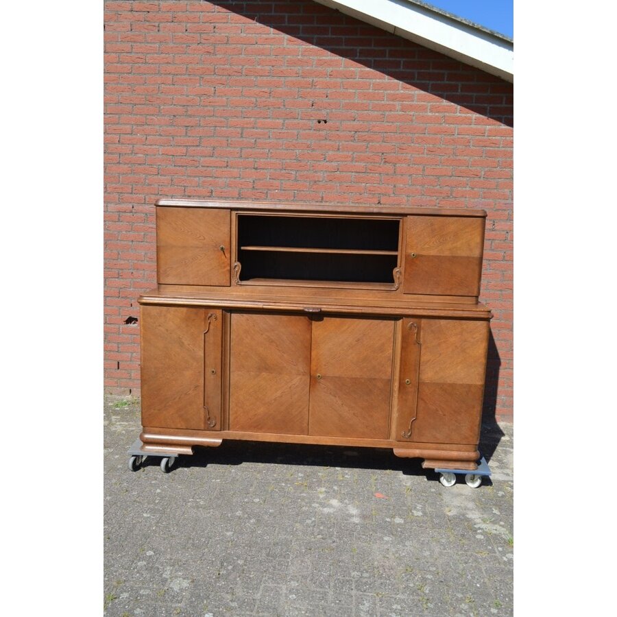 Duitse Biedermeier buffetkast of dressoir-5