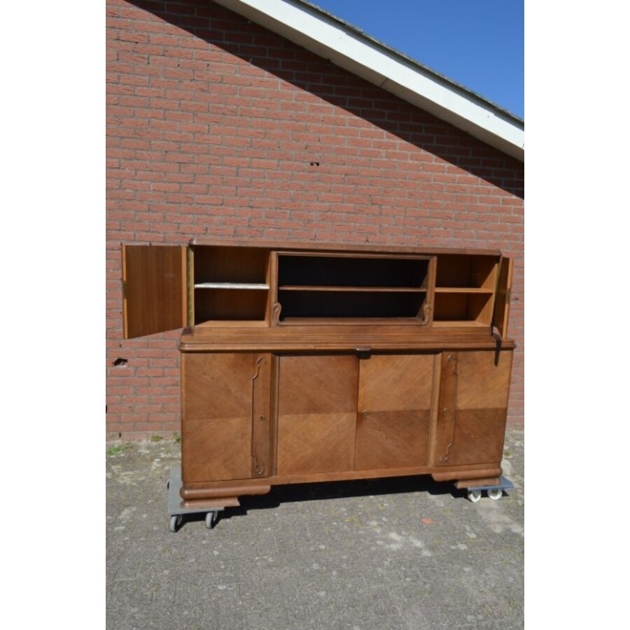 Duitse Biedermeier buffetkast of dressoir-7