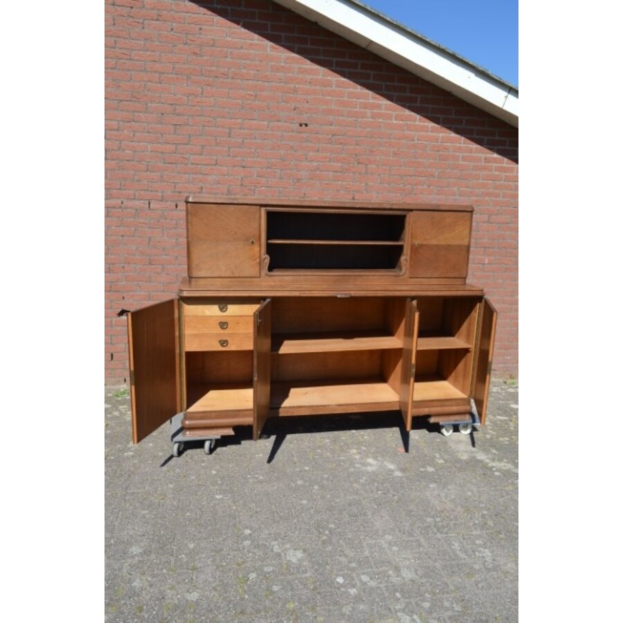 Duitse Biedermeier buffetkast of dressoir-8