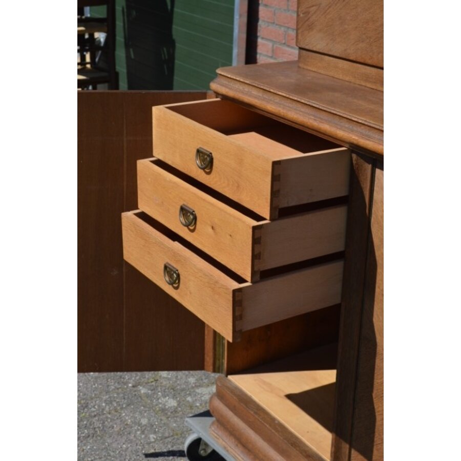 Duitse Biedermeier buffetkast of dressoir-10