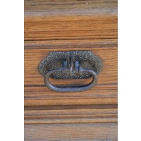 thumb-Robuuste kast grenen / eiken 3 delig-4