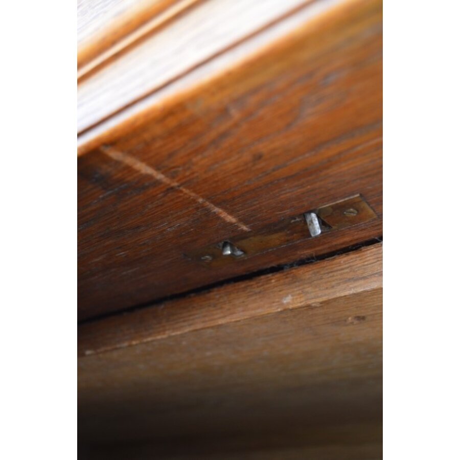 Robuuste kast grenen / eiken 3 delig-9