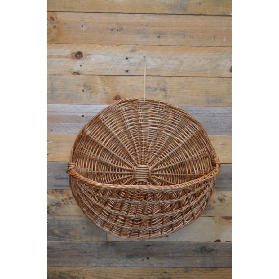 Decoratieve en functionele ronde wandruif van wilgentenen-2