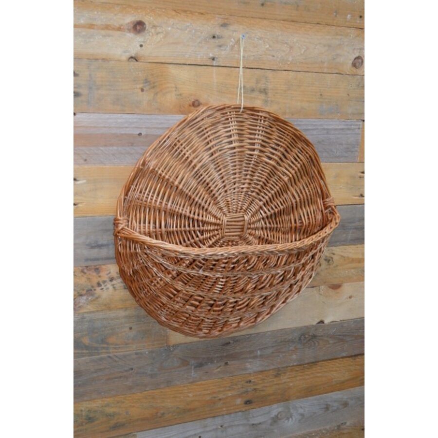 Decoratieve en functionele ronde wandruif van wilgentenen-1