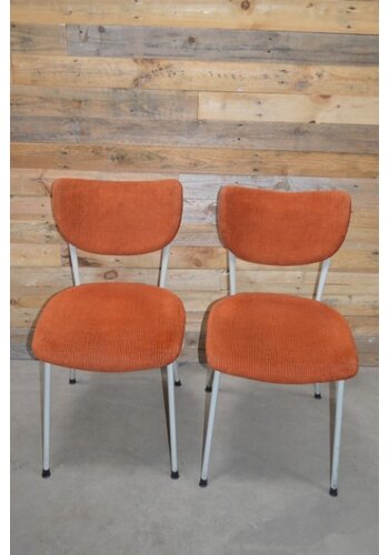 2 Retro stoelen De Wit2 Retro stoelen De Wit 