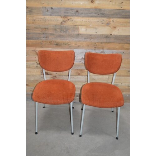 2 Retro stoelen De Wit2 Retro stoelen De Wit 