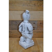 thumb-Chinese krijger een showmodel betonnen beeld-3