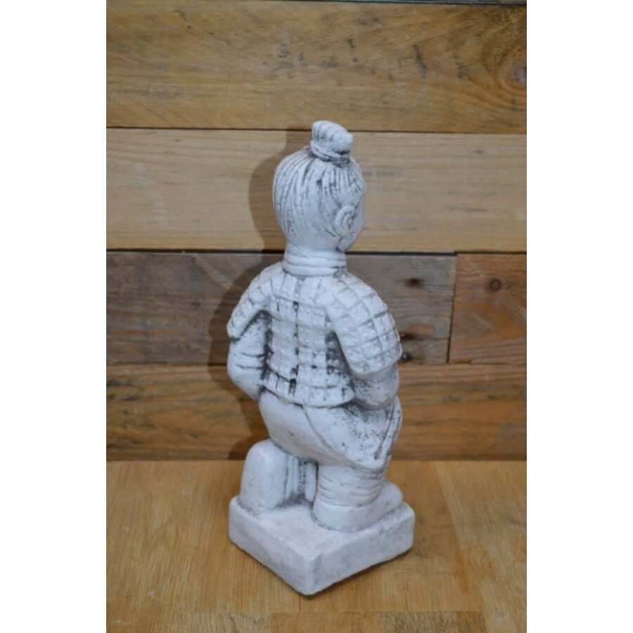 Chinese krijger een showmodel betonnen beeld-3