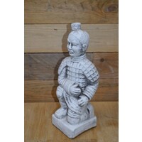 thumb-Chinese krijger een showmodel betonnen beeld-5