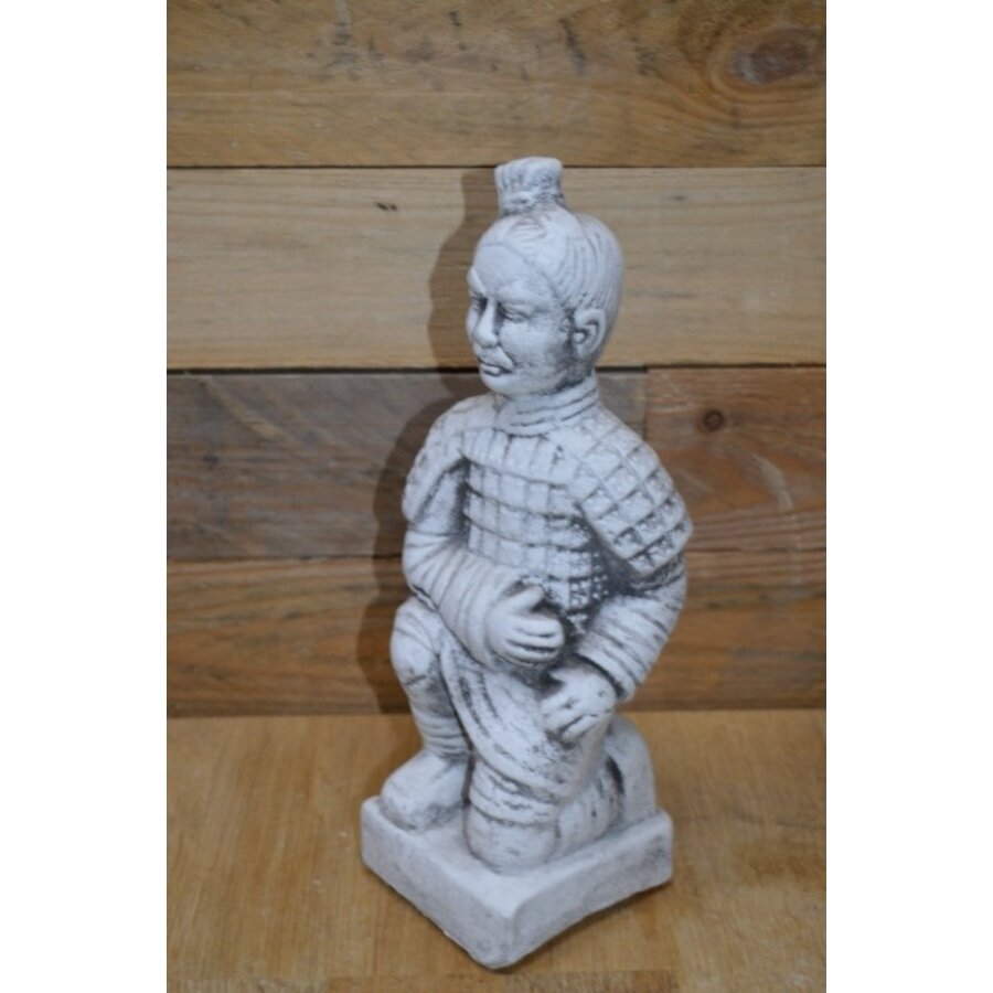 Chinese krijger een showmodel betonnen beeld-5