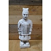 LoodsVol, Tweedehands Betonnen Chinese krijger – tuinbeeld uit terracotta leger – tweede keus