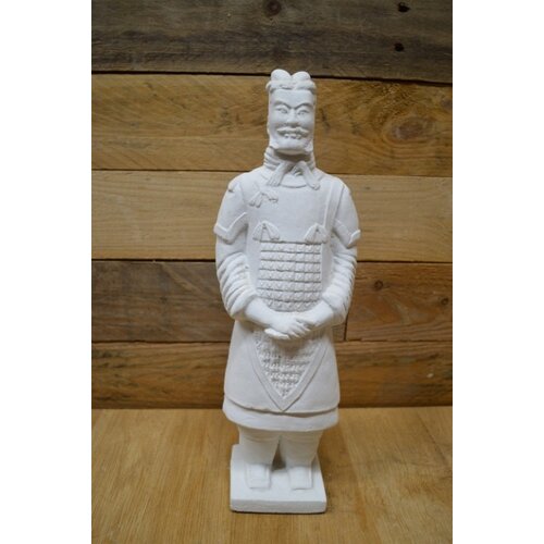 Betonnen beeld Chinese officier 