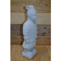 thumb-Betonnen Chinese krijger – tuinbeeld uit terracotta leger – tweede keus-2