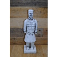 thumb-Betonnen tuinbeeld van Chinese krijger uit terracotta leger-1