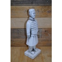 thumb-Betonnen tuinbeeld van Chinese krijger uit terracotta leger-2