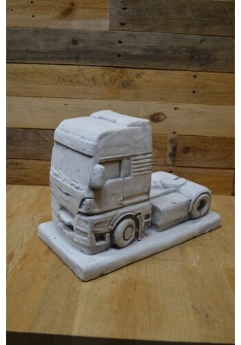 Vrachtauto van beton 