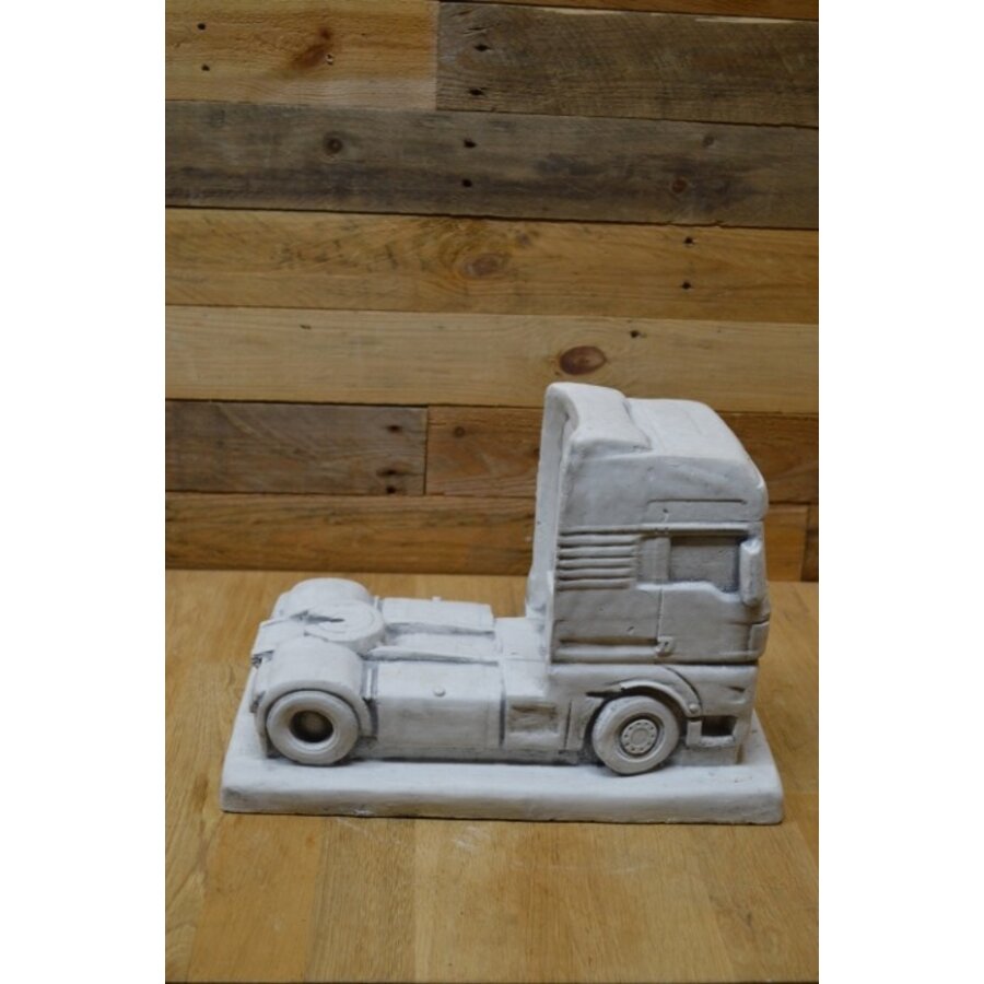 Betonnen vrachtauto zonder oplegger – decoratief schaalmodel-5