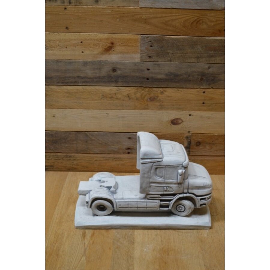 Betonnen vrachtauto zonder oplegger – decoratief schaalmodel-7
