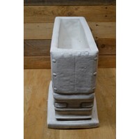 thumb-Schitterende betonnen Amerikaanse trailer als plantenbak of decoratie-4