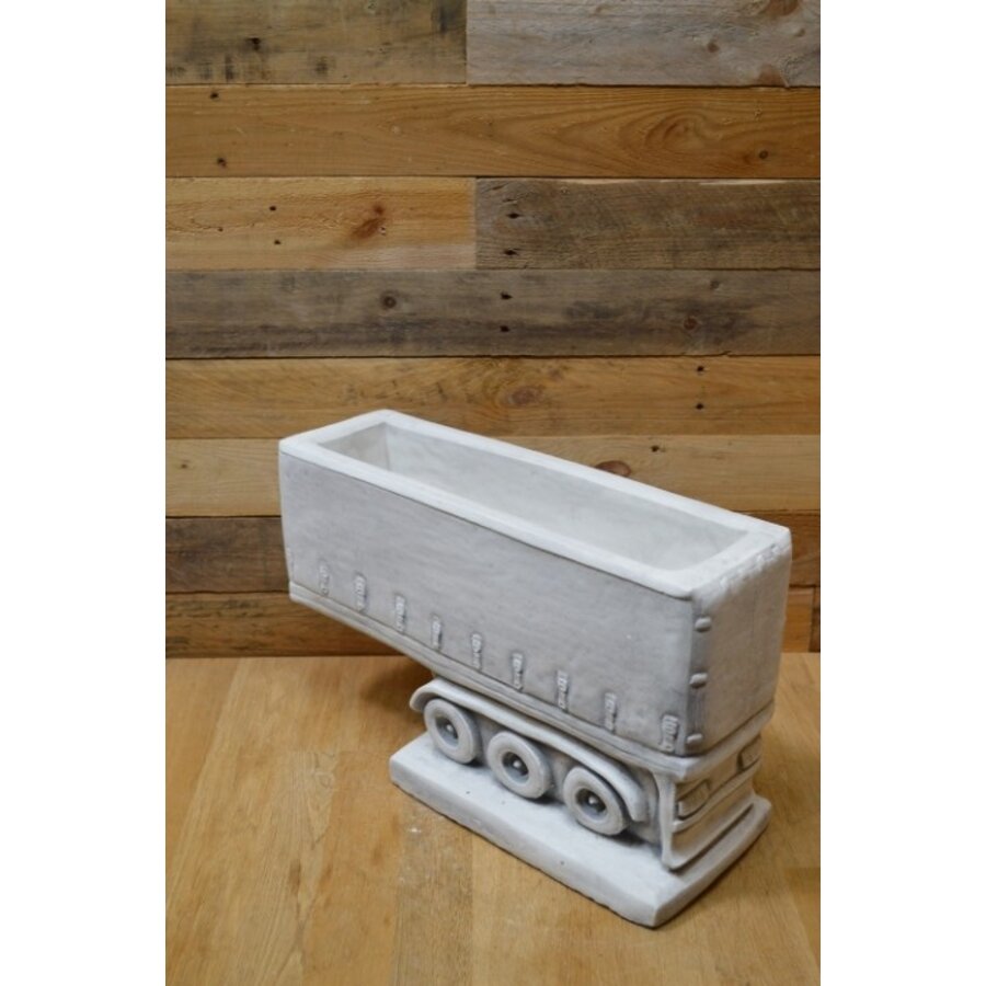 Decoratieve betonnen plantenbak als Amerikaanse trailer-5