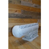 thumb-Industriële betonnen plantenbak als tankwagen-4