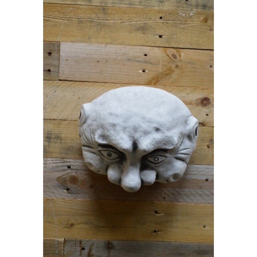 Decoratief betonnen tuinbeeld Vrolijke Steen-2