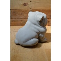 thumb-Stoer betonnen buldog tuinbeeld-4