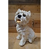LoodsVol, Tweedehands Decoratief polystone West Highland terriër beeld