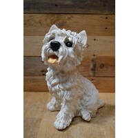 thumb-Hondje West Highland terrier gemaakt van polystone-1